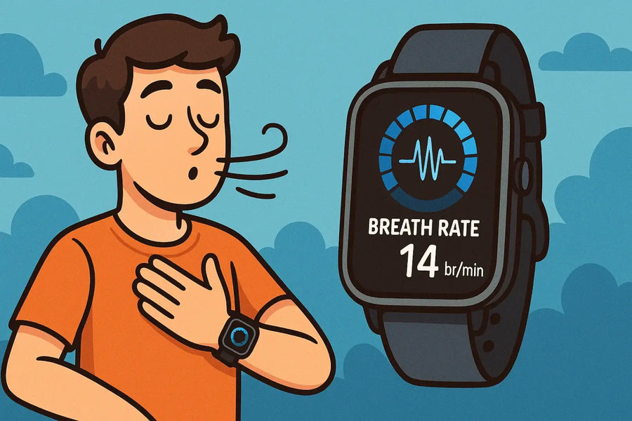 
What does your breathing rate tell you?
