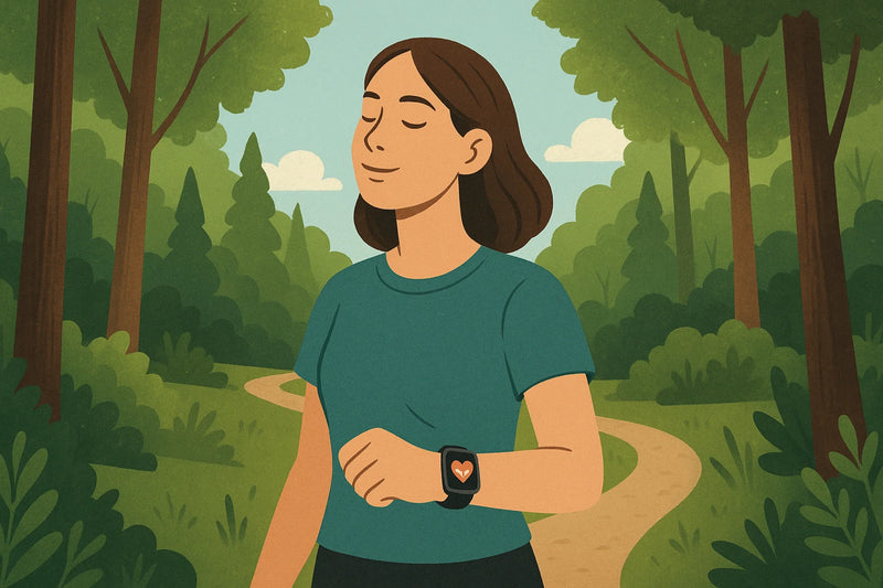 How Nature Calms Your Mind — and How Smartwatches Can Help You Feel It